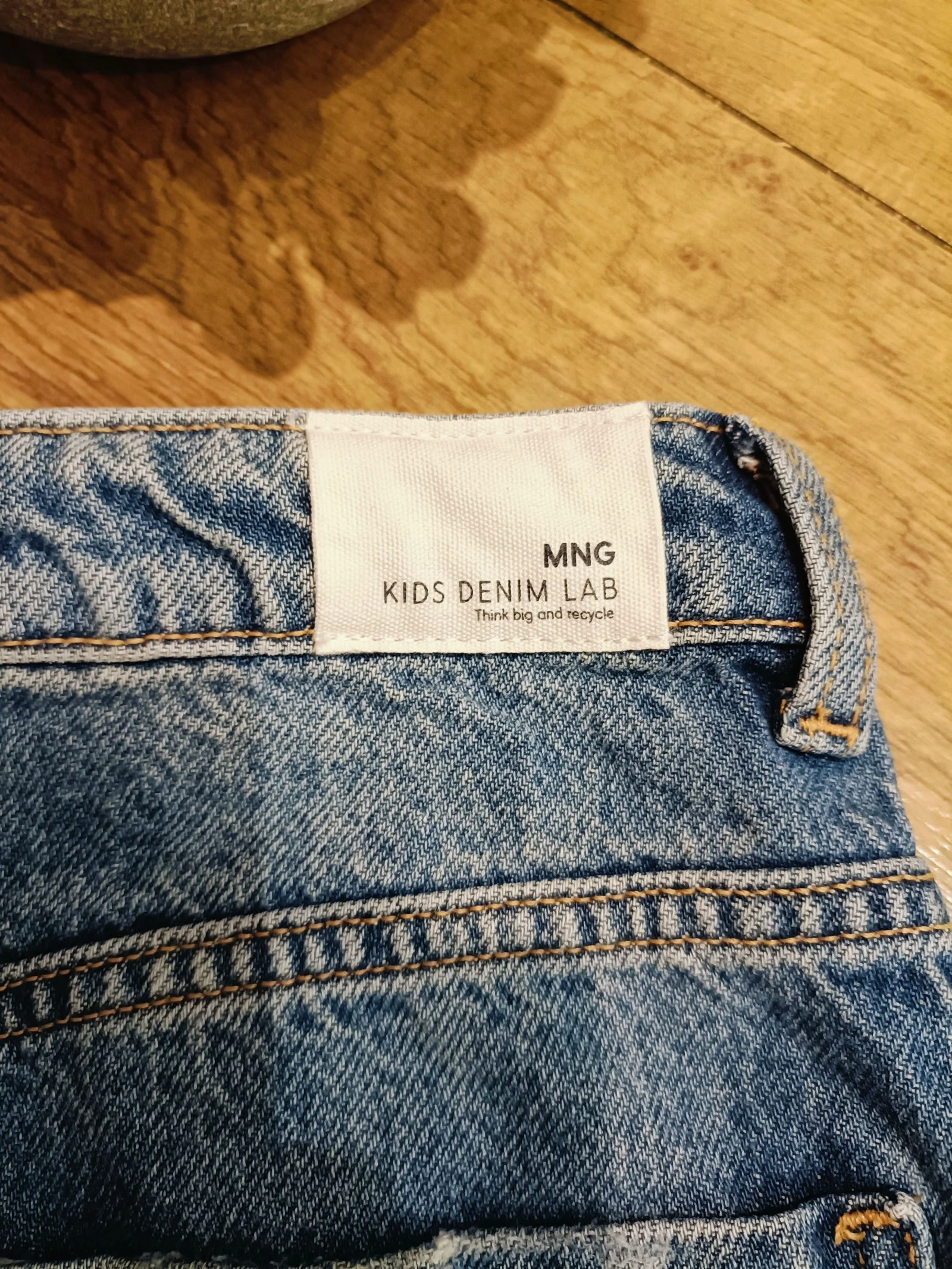 Girl's denim skirt size 10 years – photo 5